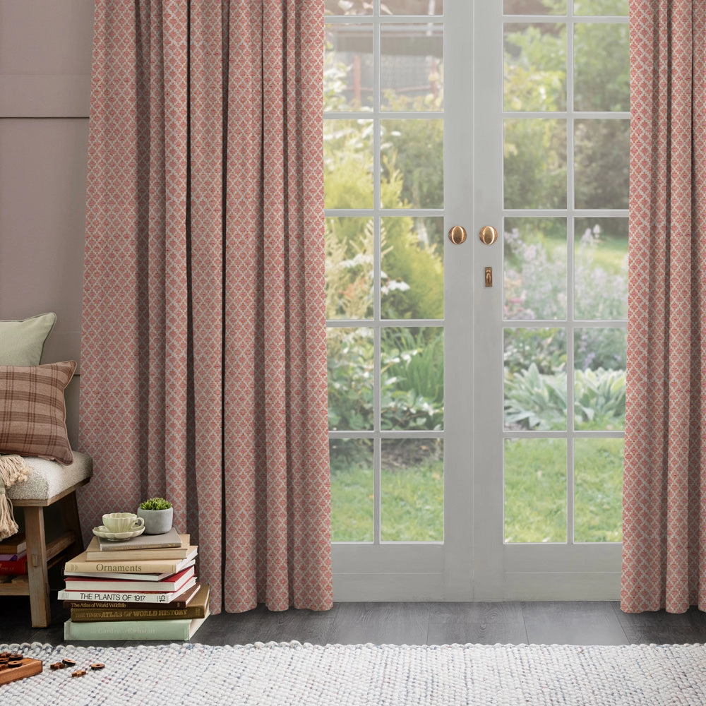 Elmore Woven Jacquard Fabric (By The Metre) Russet