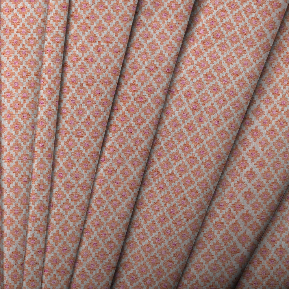 Elmore Woven Jacquard Fabric (By The Metre) Russet