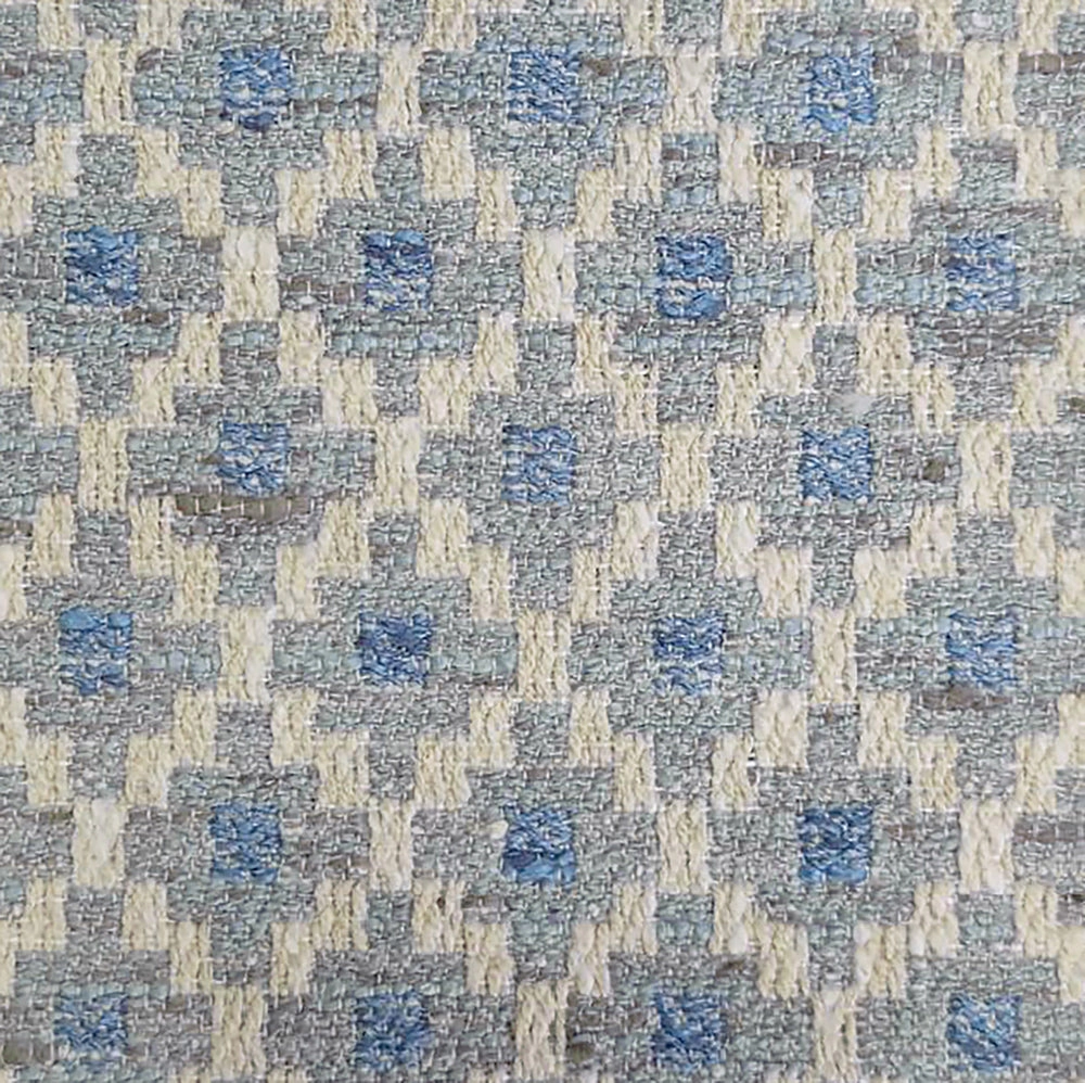 Elmore Woven Jacquard Fabric (By The Metre) Steel elegant table cloth  