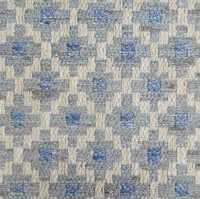 Elmore Woven Jacquard Fabric (By The Metre) Steel elegant table cloth  