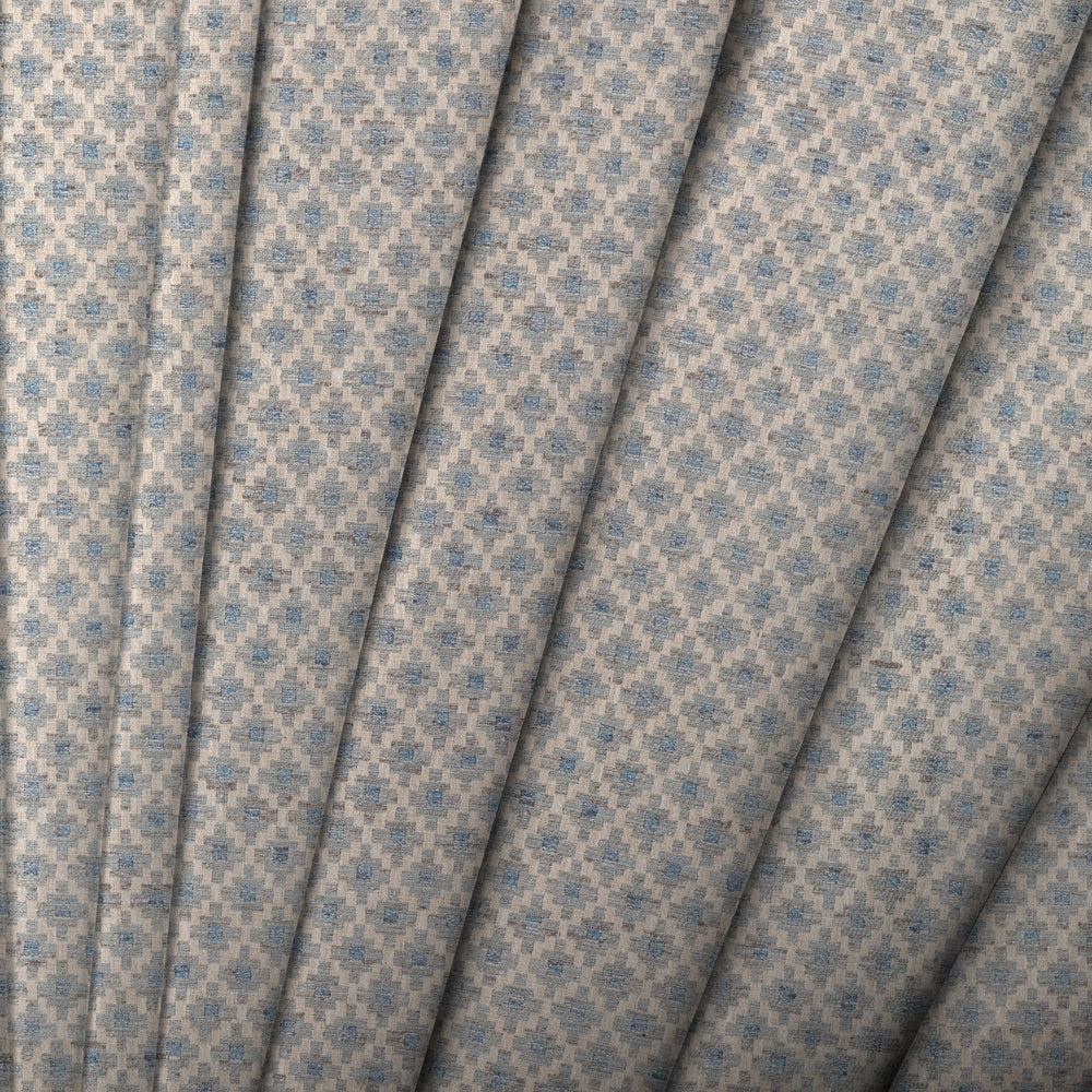 Elmore Woven Jacquard Fabric (By The Metre) Steel