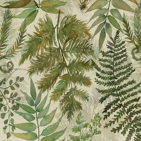 Elowen Printed Cotton Fabric (By The Metre) Linen elegant table cloth  