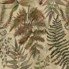Elowen Printed Cotton Fabric (By The Metre) Mulberry elegant table cloth  