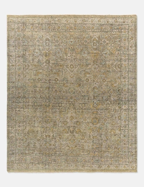 Elva Hand-Knotted Wool Rug trendy fashion rug