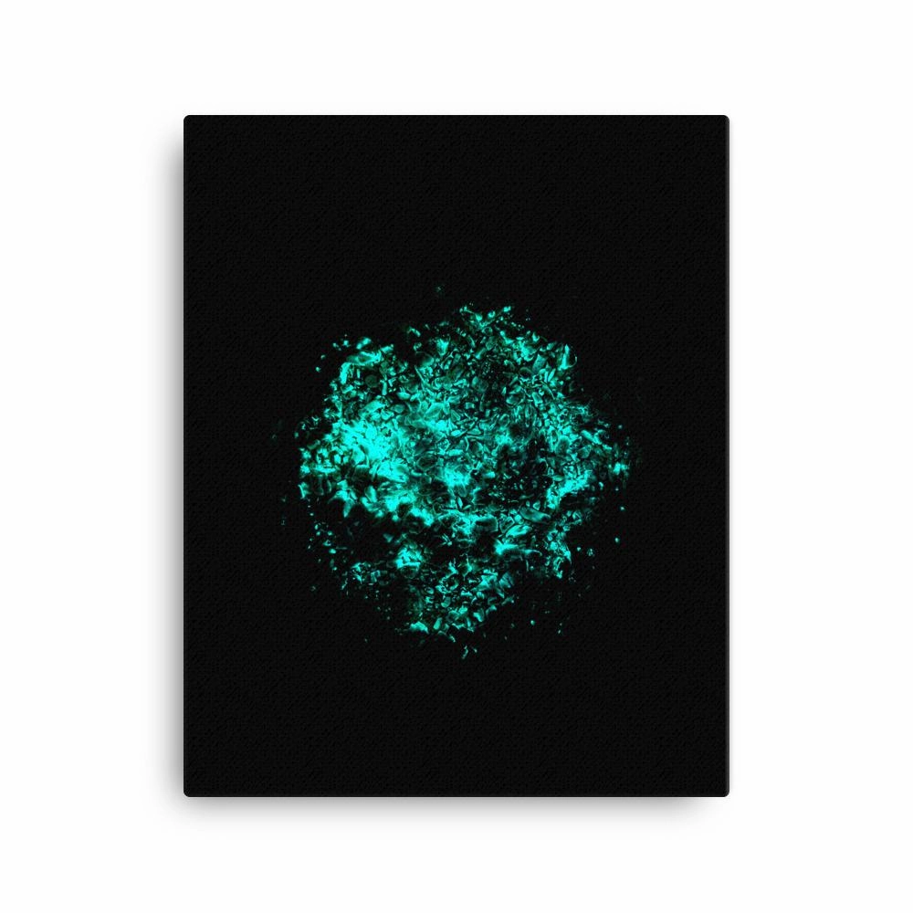 Emerald Planet - Leinwand