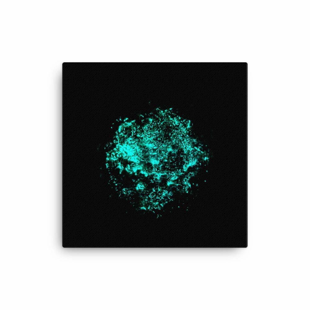Emerald Planet - Leinwand