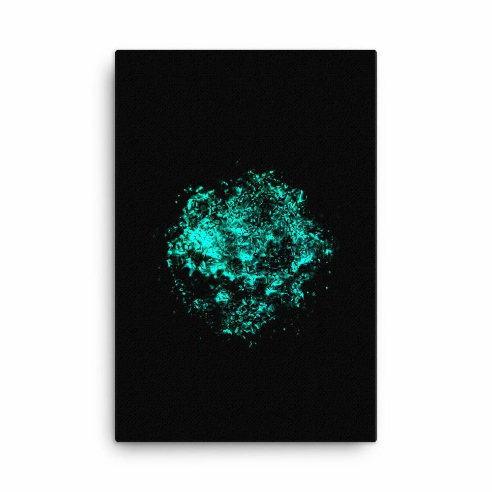 Emerald Planet - Leinwand