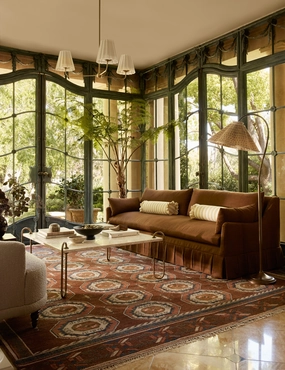 Emeric Hand-Knotted Wool Rug trendy fashion rug