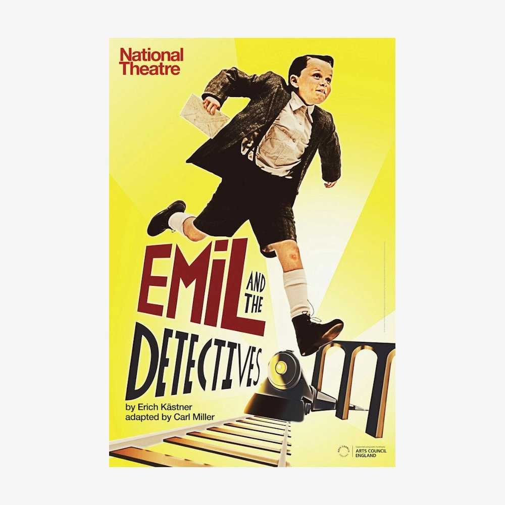 Emil and the Detectives 2013 Print vintage woodcut wallpaper