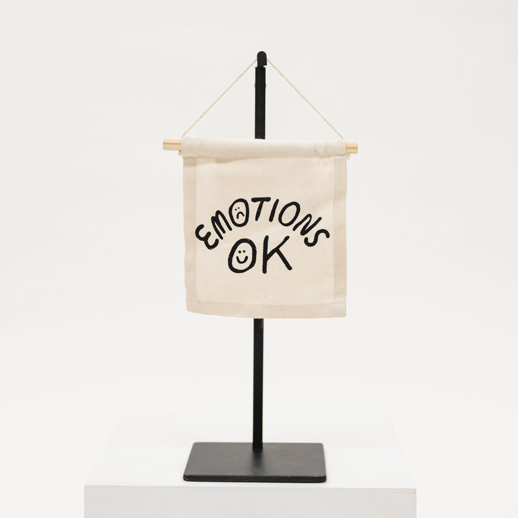 Emotions Ok - Canvas Wall Sign framed wall decor