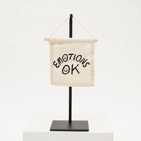 Emotions Ok - Canvas Wall Sign framed wall decor