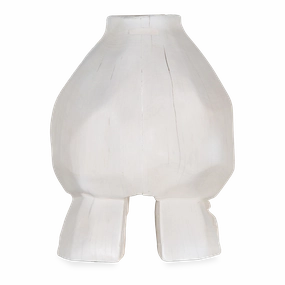 Emv Wooden Vase elegant wall decor