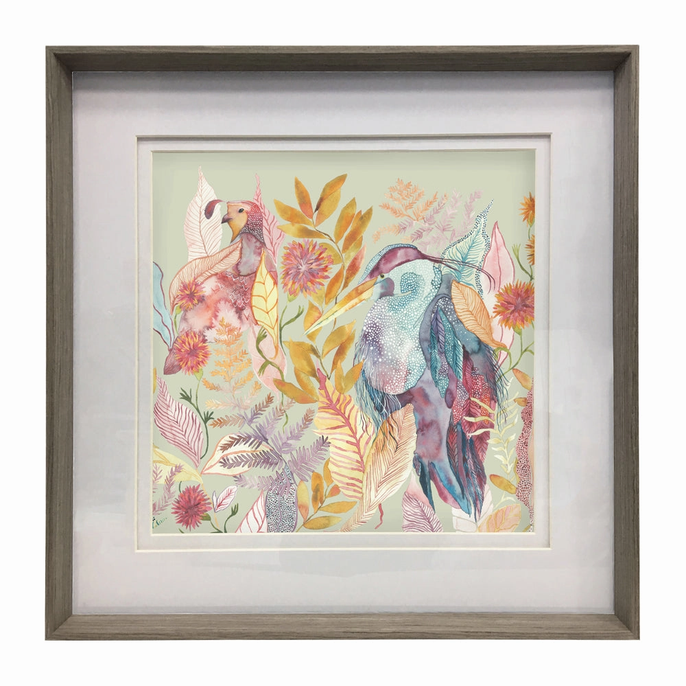 Ennerdale Forest Framed Print Nut/Harvest