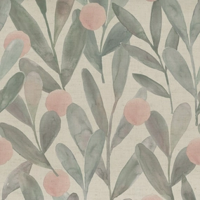 Enso Printed Cotton Fabric (By The Metre) Granite elegant table cloth  