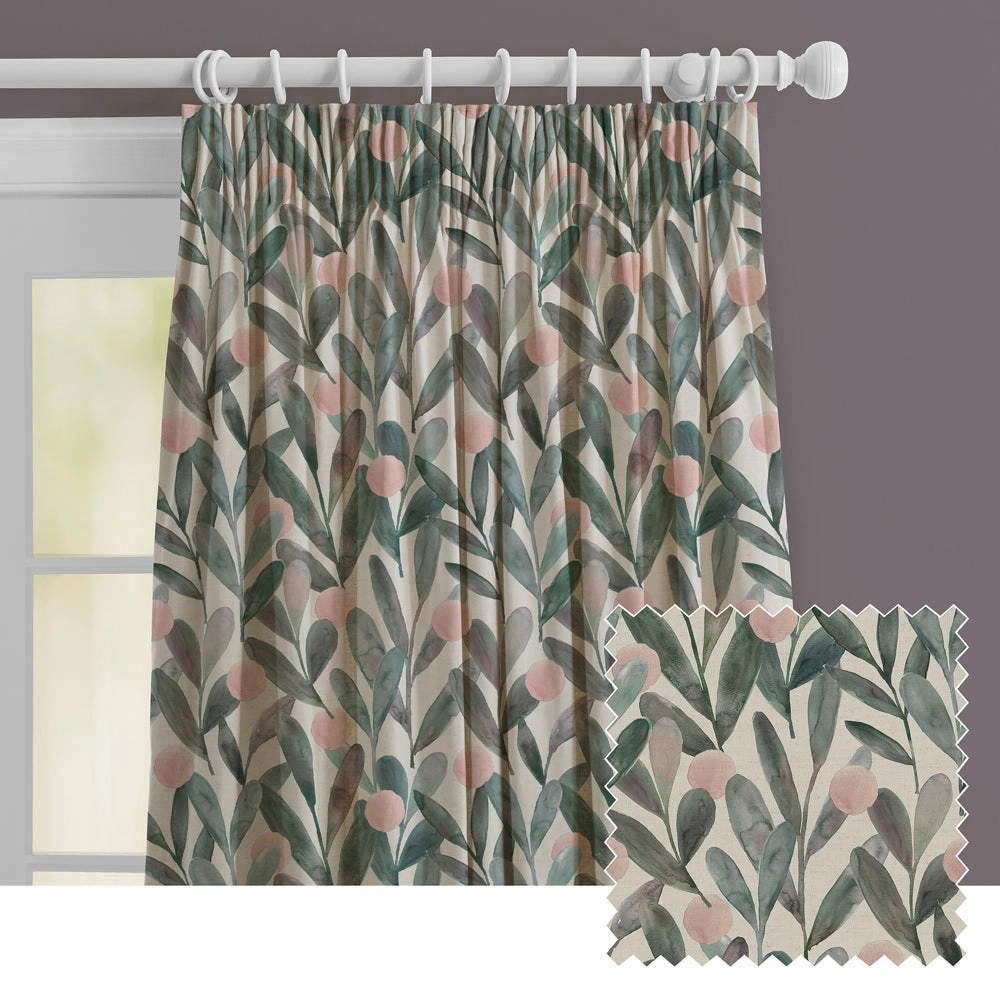 Enso Printed Made to Measure Curtains Granite patterned fashion rug  