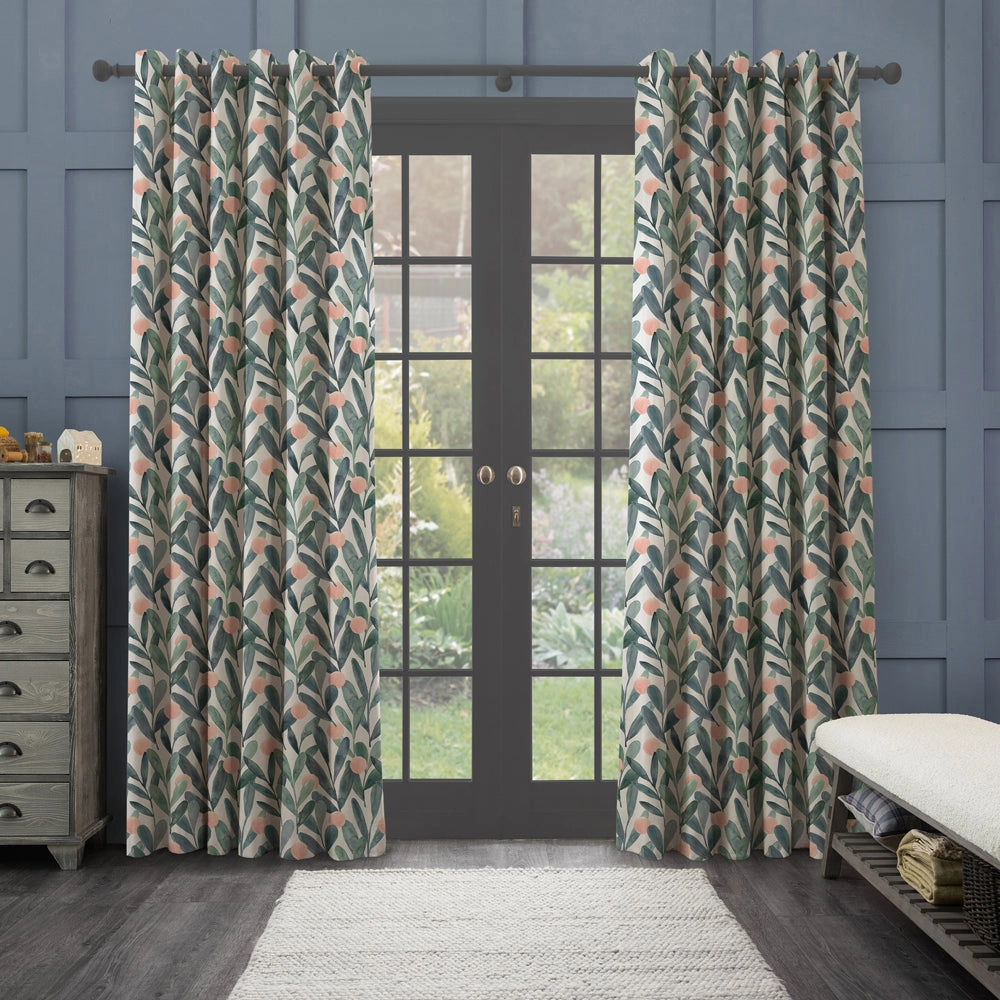 Enso Printed Made to Measure Curtains Mineral