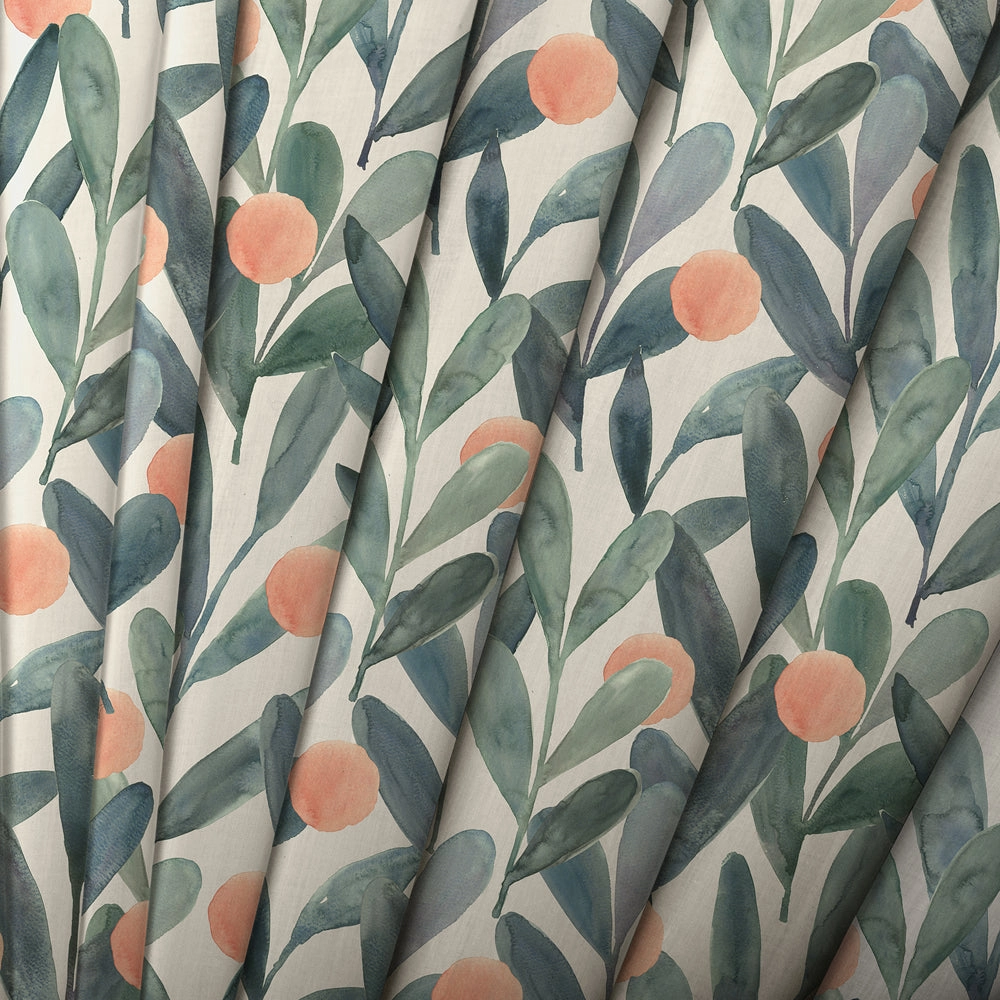 Enso Printed Made to Measure Curtains Mineral
