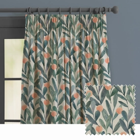 Enso Printed Made to Measure Curtains Mineral patterned fashion rug  