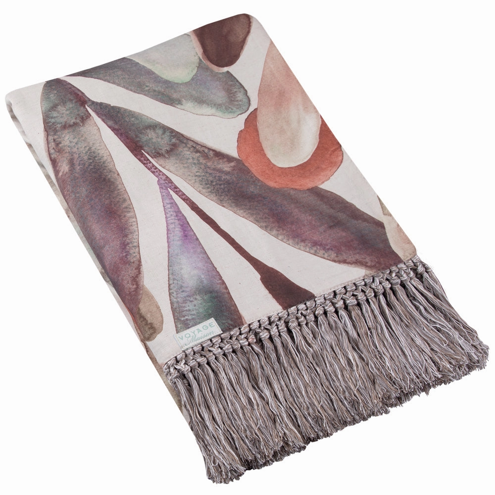 Enso Printed Throw Mulberry