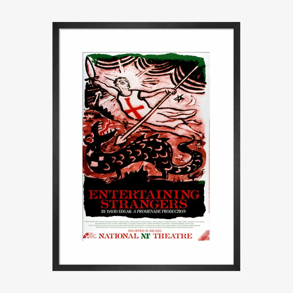 Entertaining Strangers 1987 Print
