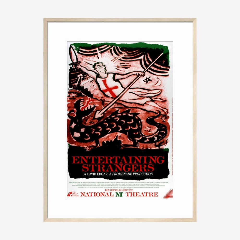 Entertaining Strangers 1987 Print
