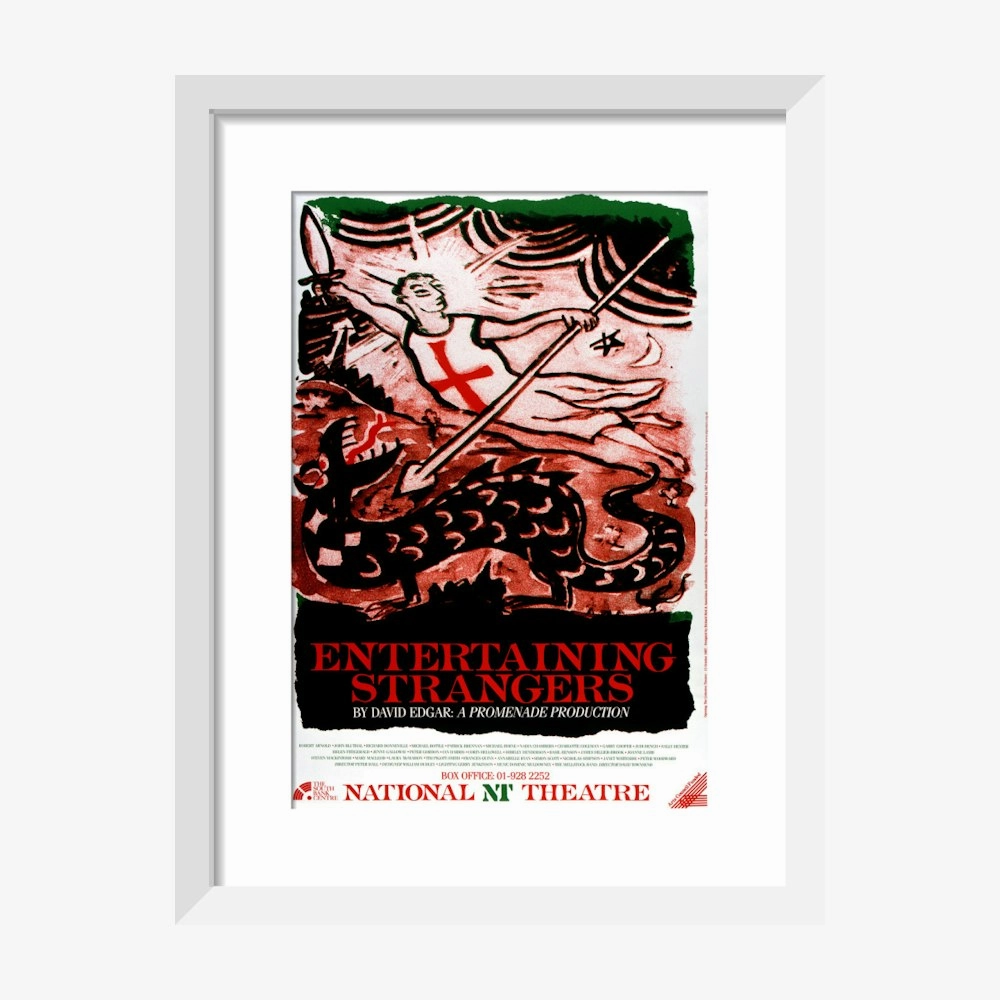 Entertaining Strangers 1987 Print
