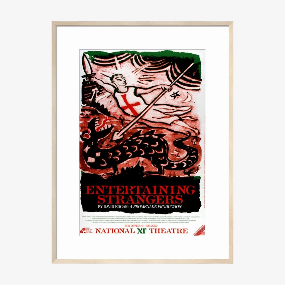 Entertaining Strangers 1987 Print