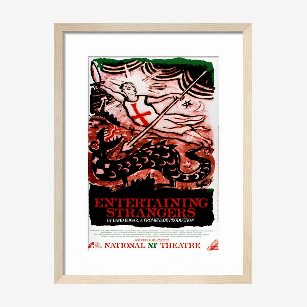 Entertaining Strangers 1987 Print