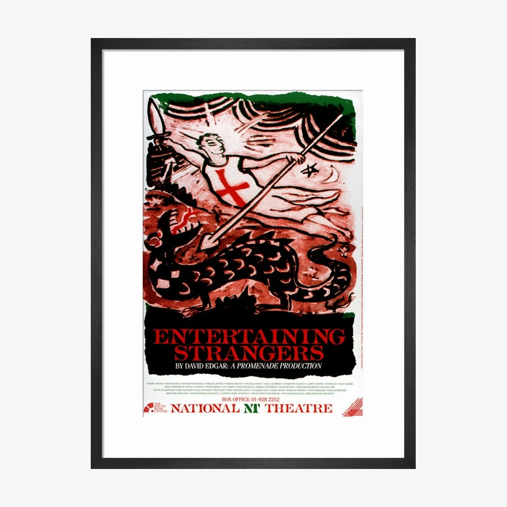 Entertaining Strangers 1987 Print