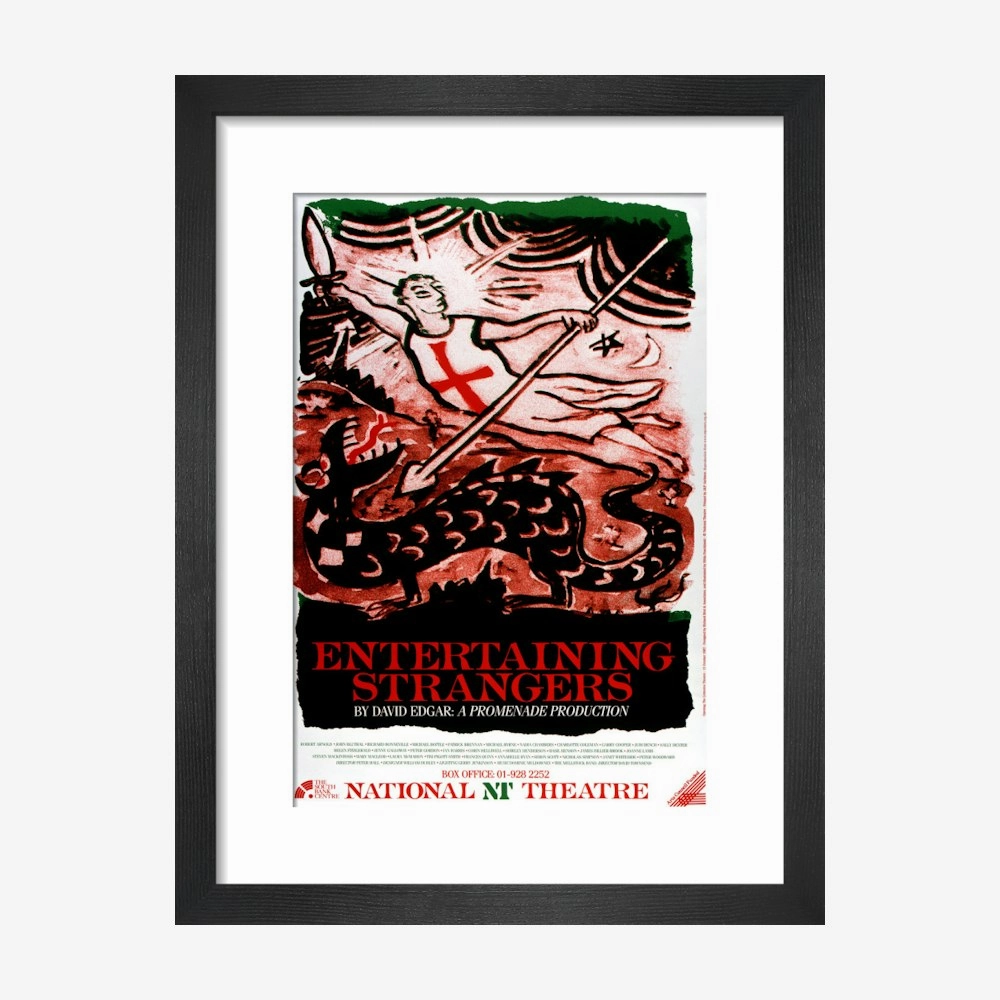 Entertaining Strangers 1987 Print