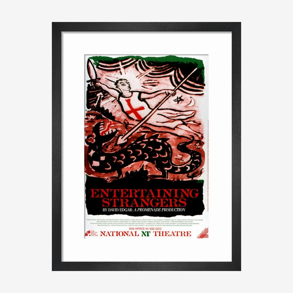 Entertaining Strangers 1987 Print