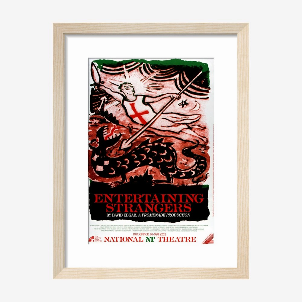 Entertaining Strangers 1987 Print