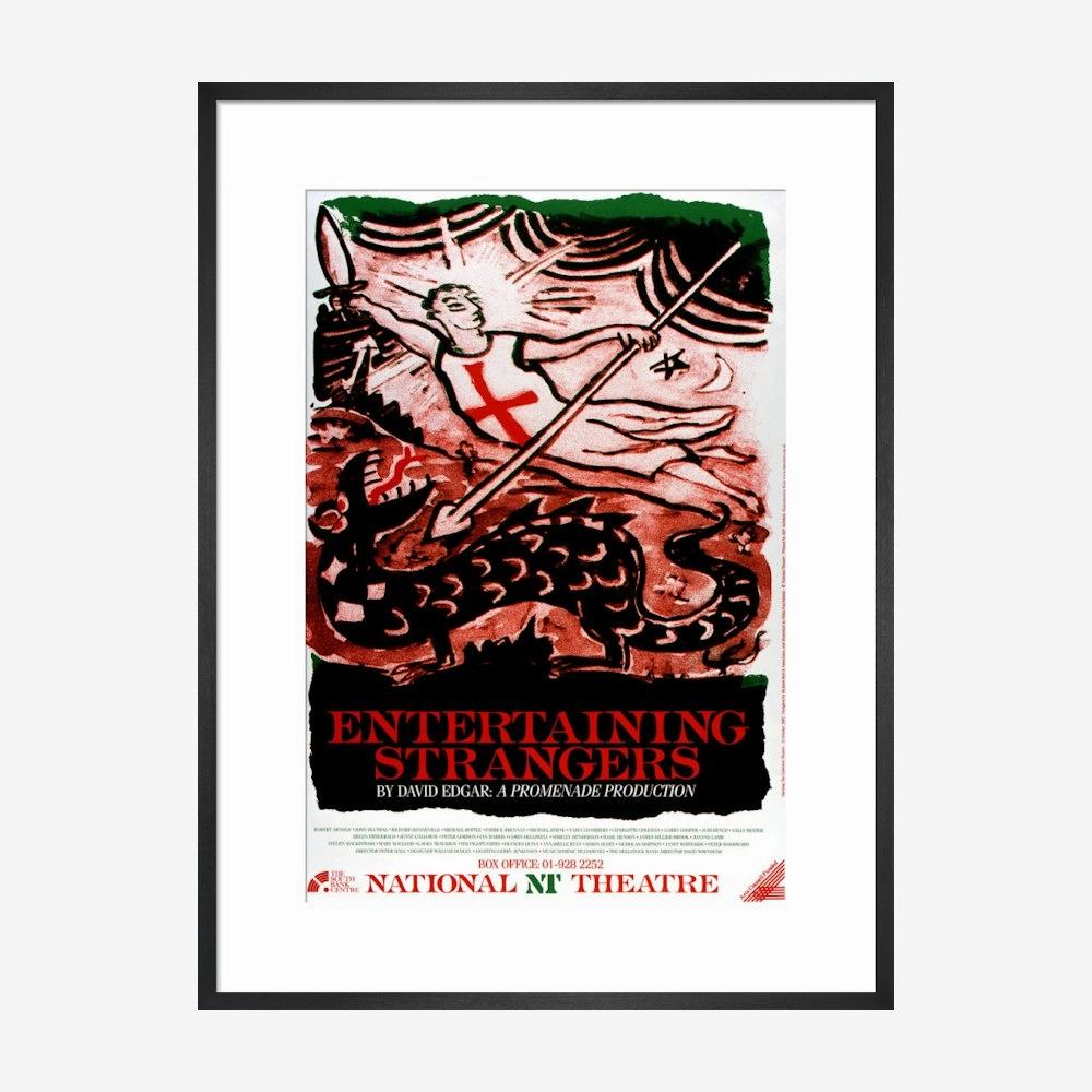 Entertaining Strangers 1987 Print