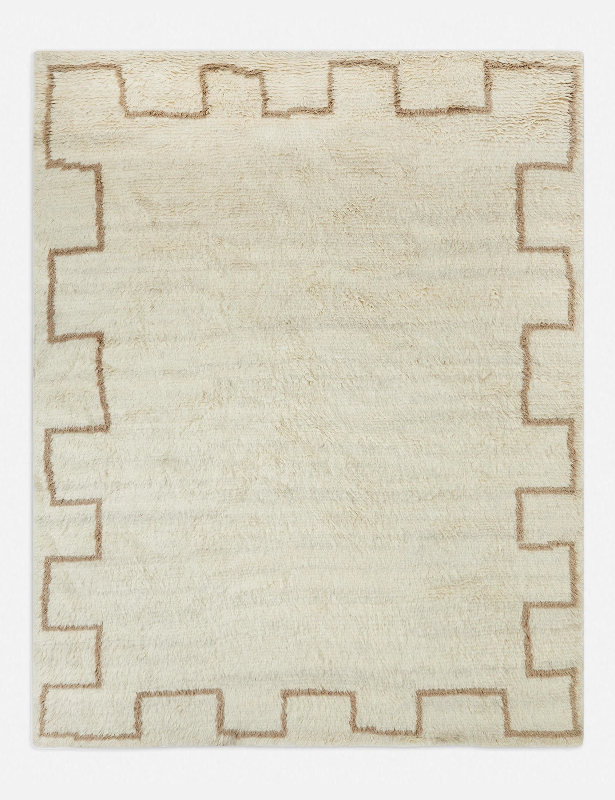 Eoin Hand-Knotted Wool Moroccan Rug trendy fashion rug