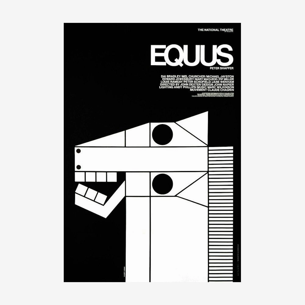 Equus 1973 Print aesthetic poster wallpaper