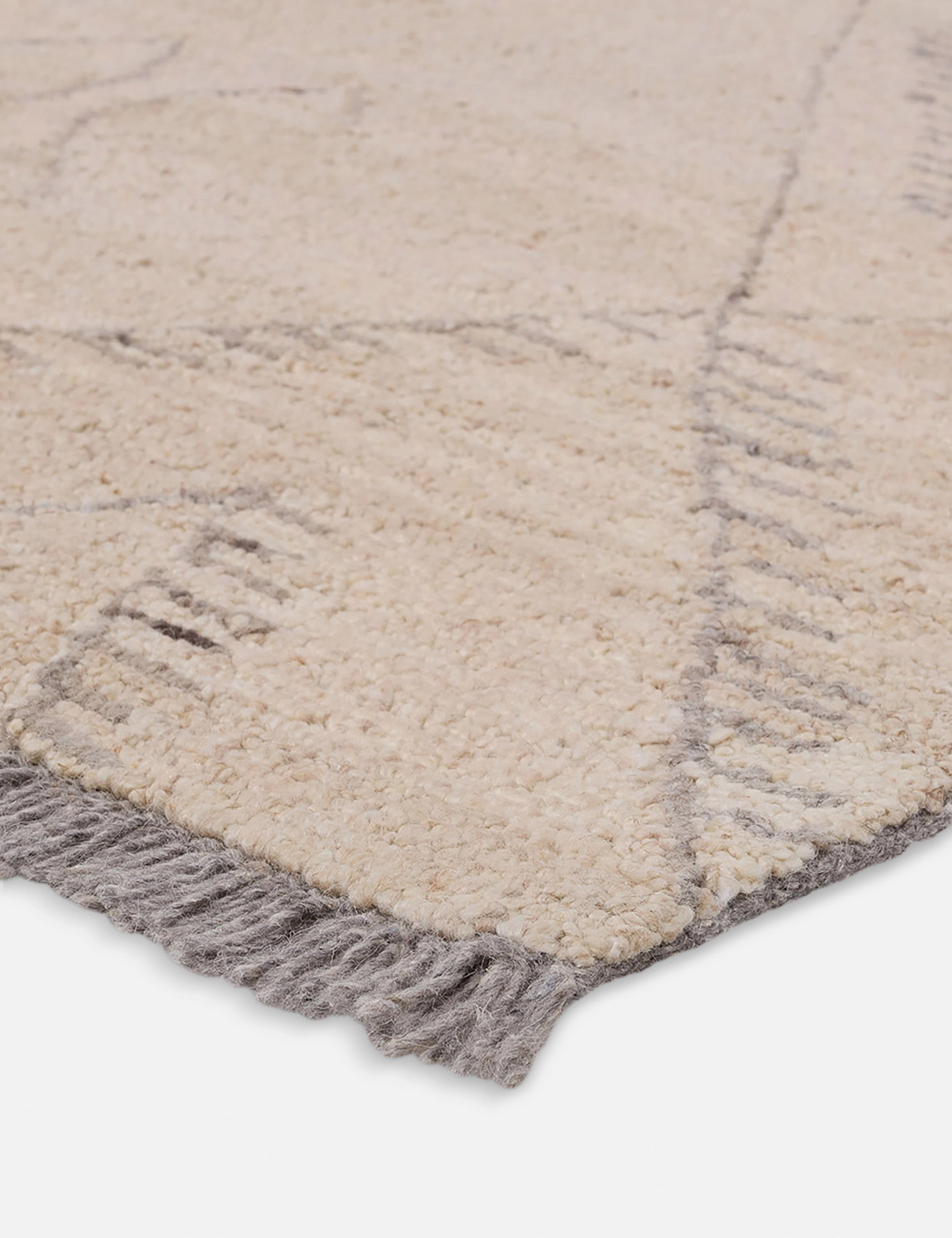 Esca Hand-Tufted Wool Moroccan-Style Rug