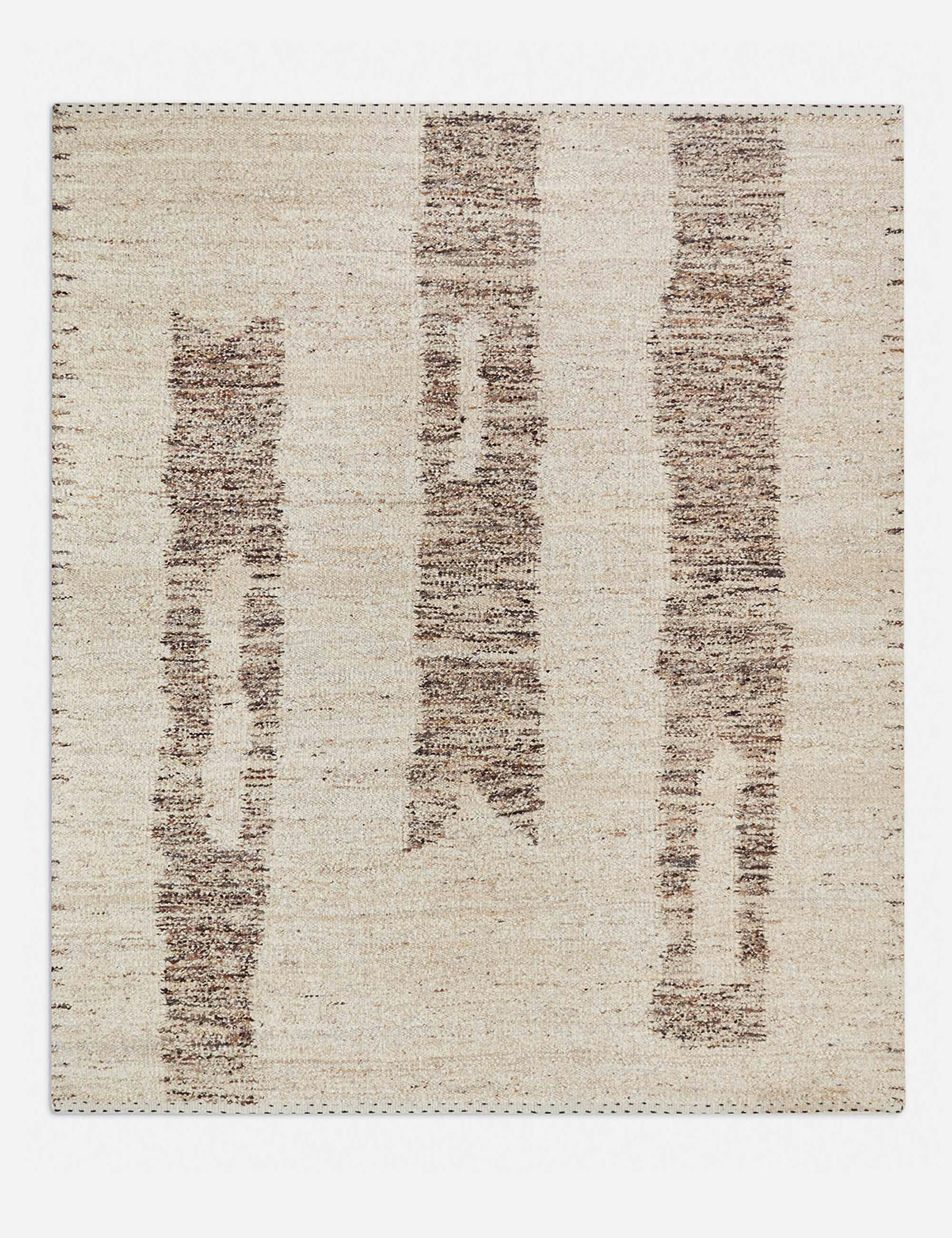 Esha Hand-Knotted Wool Rug trendy fashion rug
