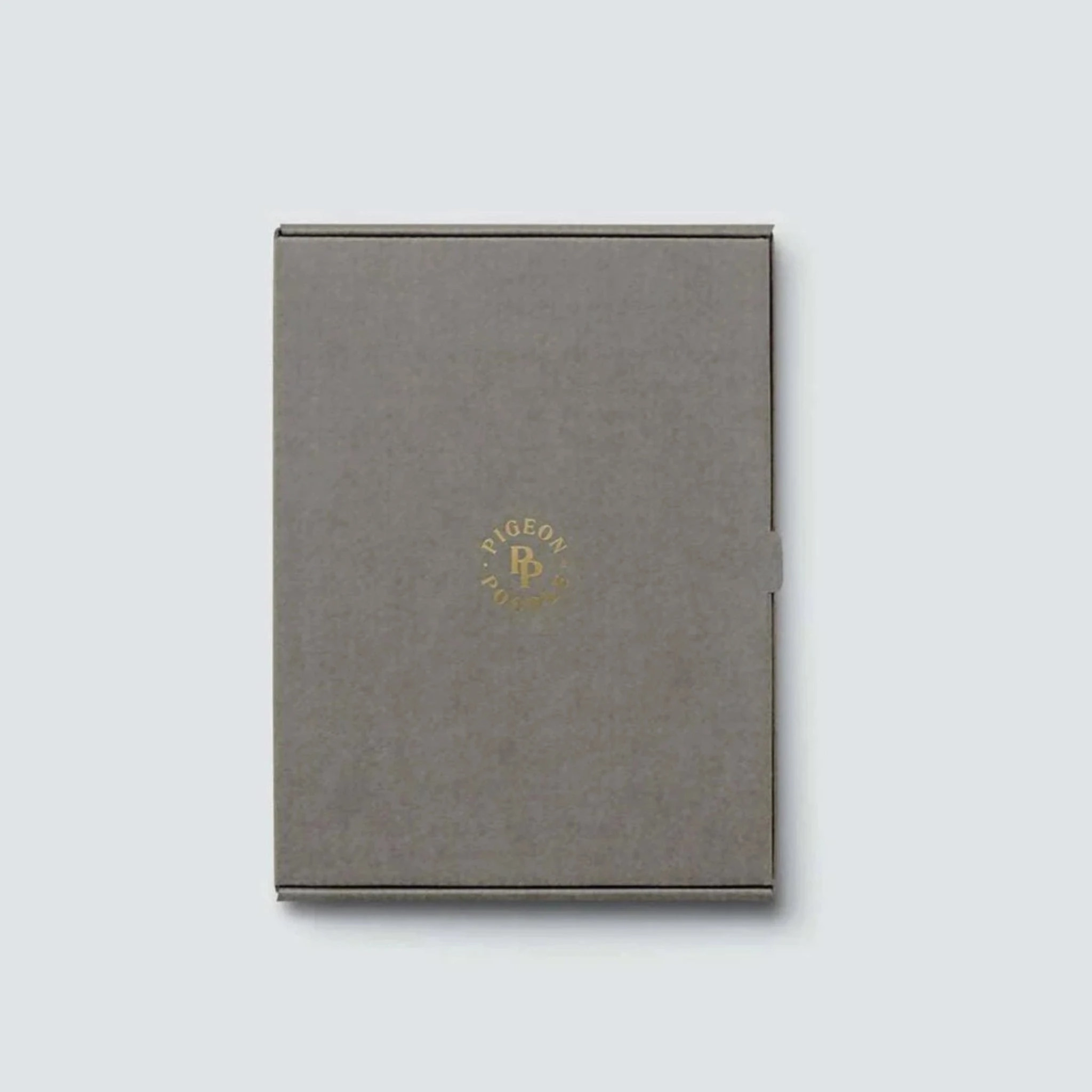 Eton Full-Grain Leather Frame in Light Grey