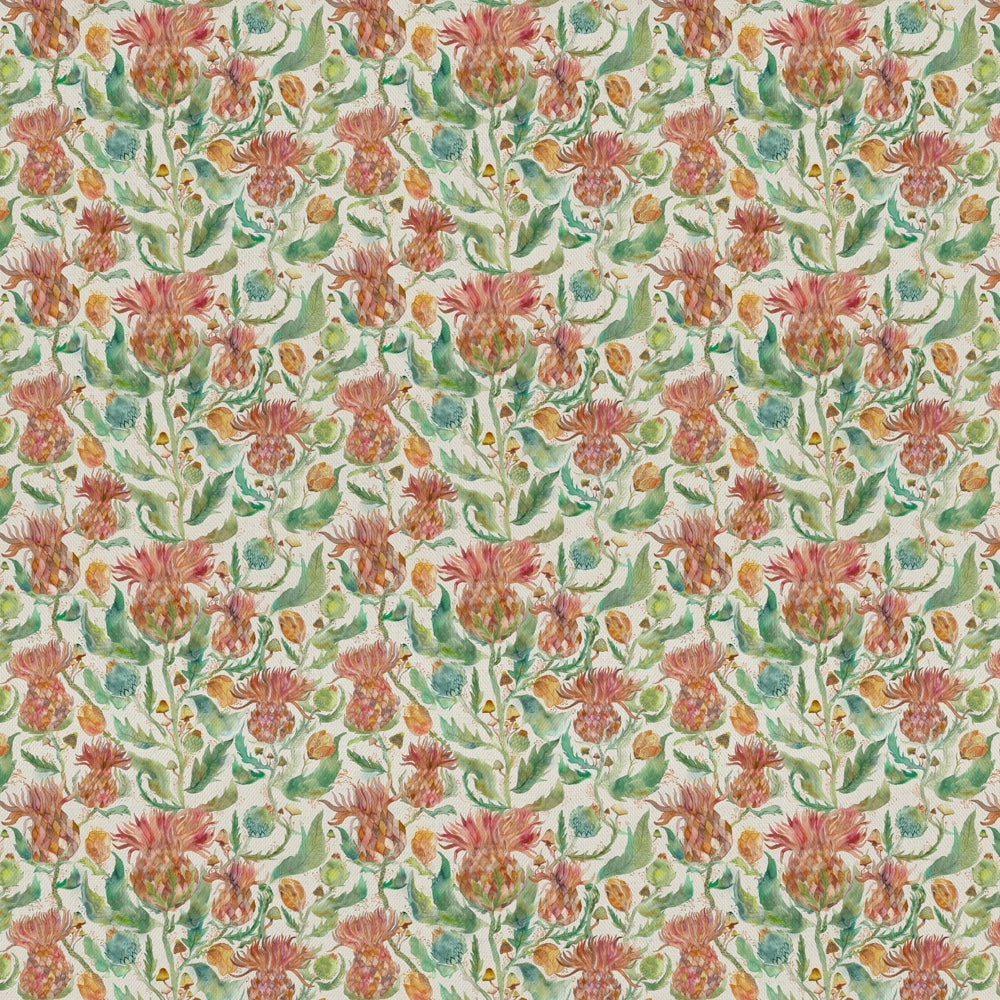 Fairytale Bristles Printed Cotton Fabric (By The Metre) Marigold