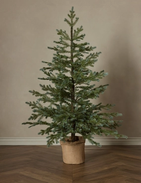 Faux Pine Tree decorative tabletop item