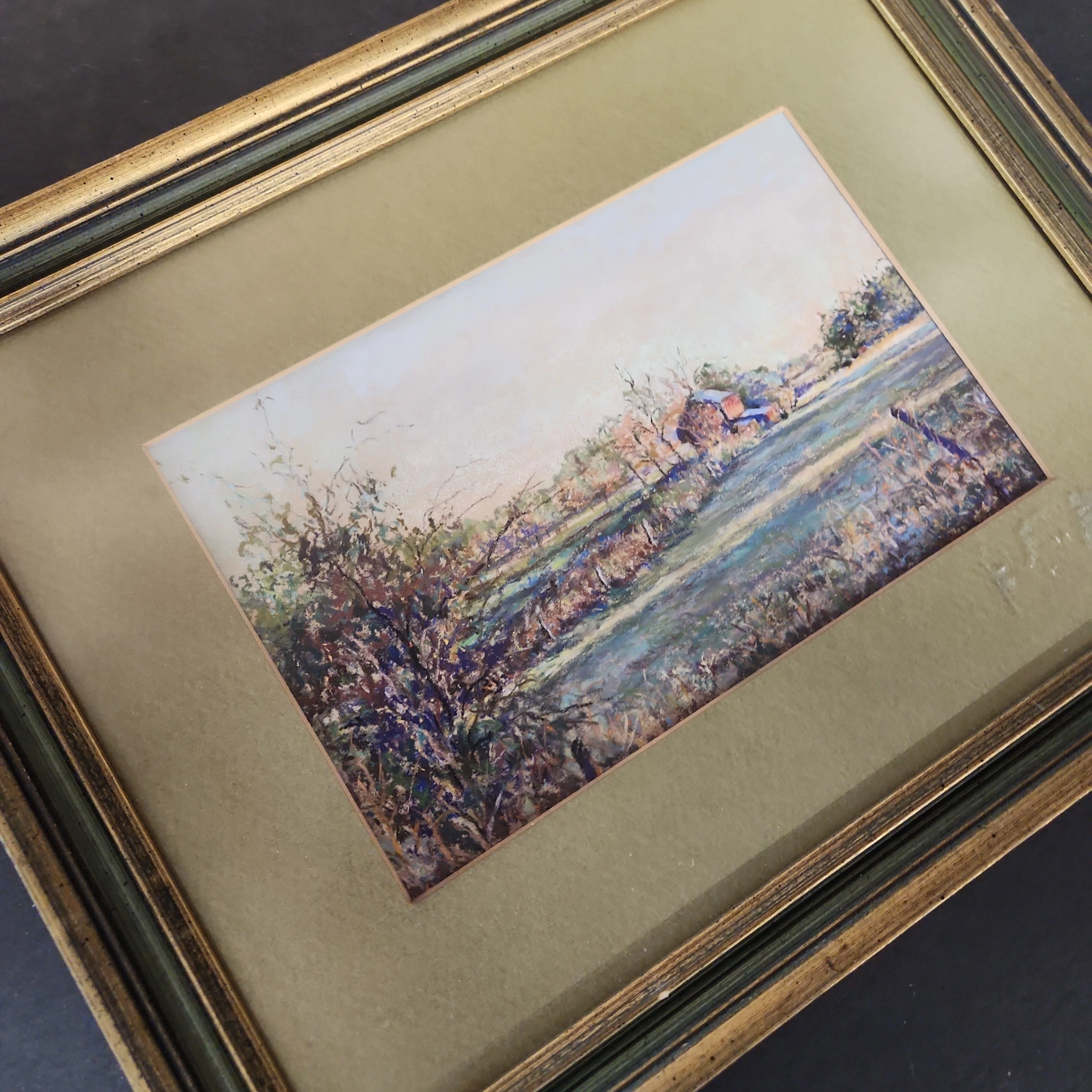 FAY LIVELY PORTER FARM WATERCOLOR