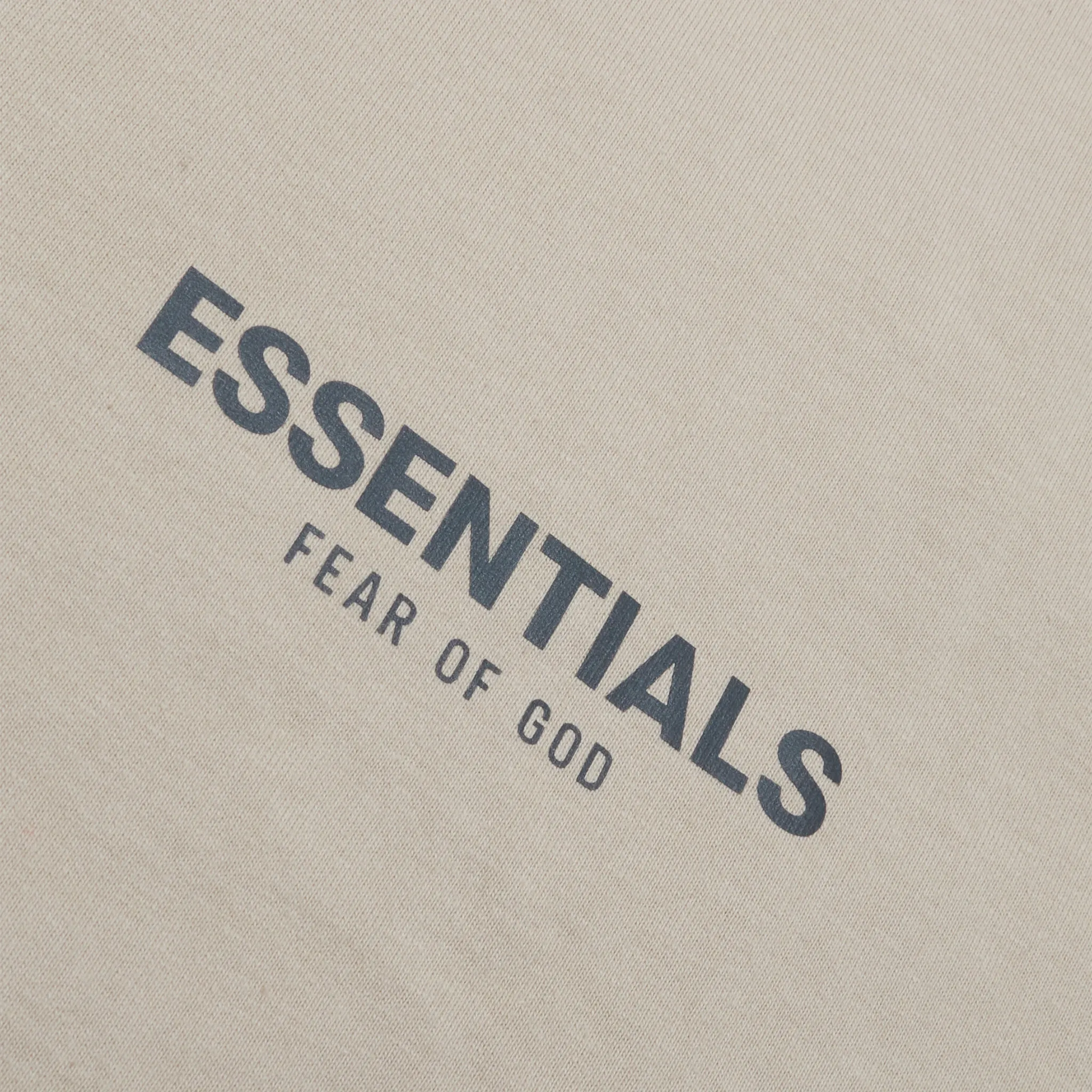 Fear Of God Essentials Leinen T-Shirt (FW21) Fear of God Essentials Kleidung