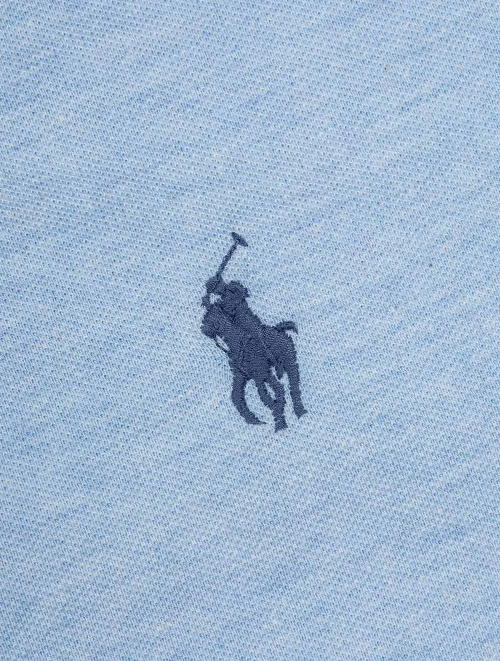 Leichtes Langarmshirt aus Mesh in Blau