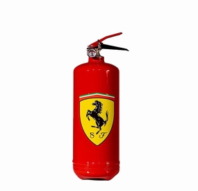 FERRARI EXTINGUISHER dreamcatcher wall hanging