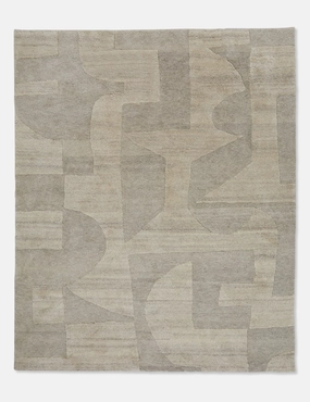 Fia Hand-Knotted Wool Rug trendy fashion rug