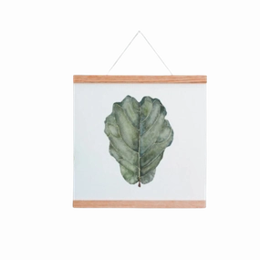 Fiddle Leaf Fig Art Print framed wall decor