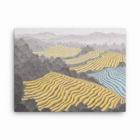 Fields 01 - Canvas canvas mural art