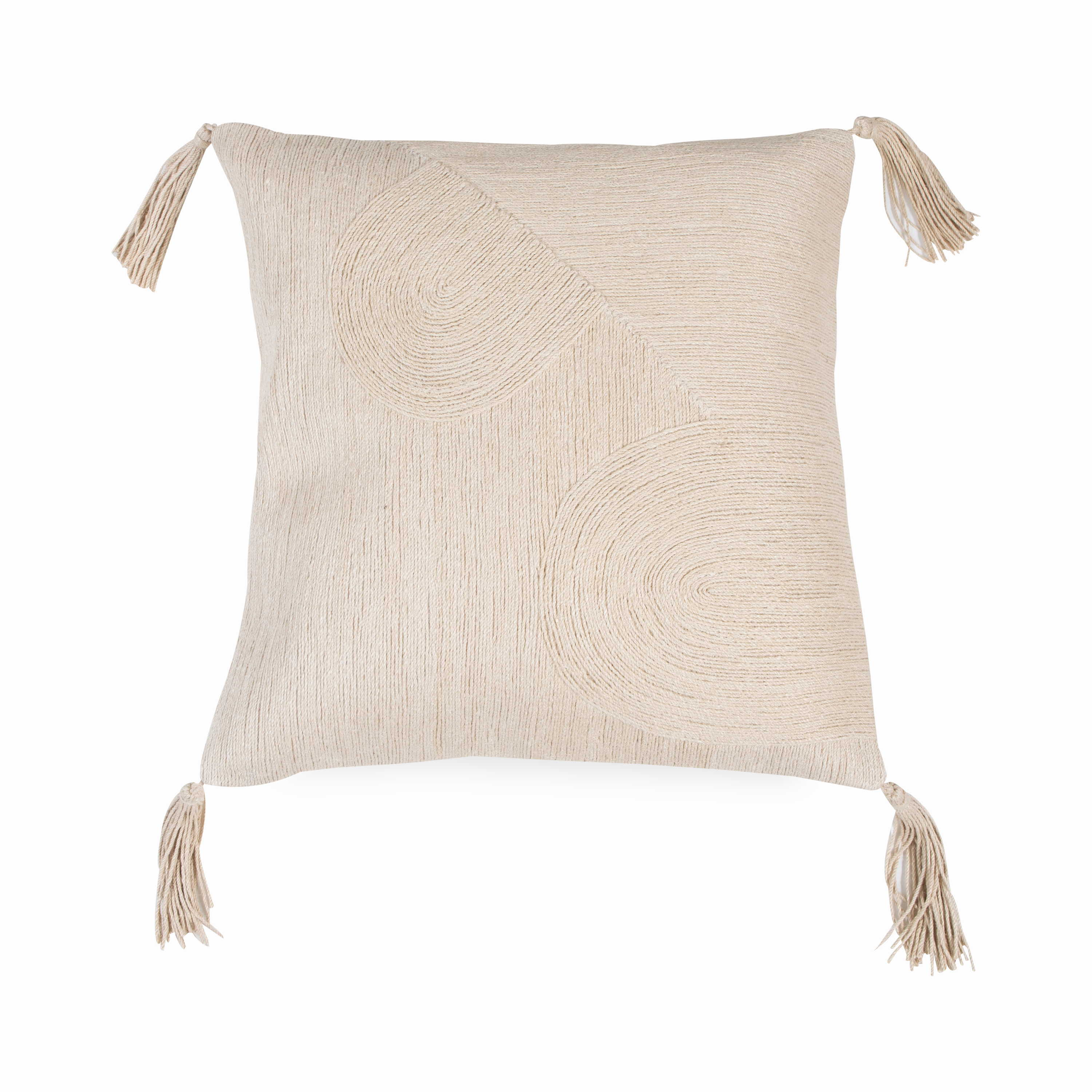 Fields Tassel Pillow elegant wall decor