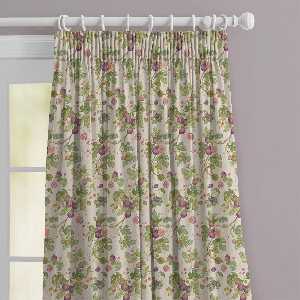 Fig Gardens Printed Cotton Fabric Cream