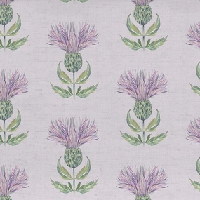 Firth Printed Cotton Fabric (By The Metre) Granite Cream elegant table cloth  